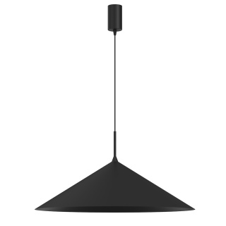 Lampa wisząca CAPITAL - zwis 1xGX53 czarna 60 cm Milagro