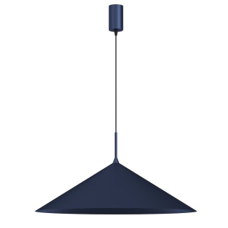 Lampa wisząca CAPITAL - zwis 1xGX53 niebieska 60 cm Milagro