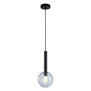 Lampa wisząca NIKO - zwis 1xG9 czarna 15 cm Milagro