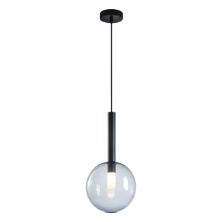 Lampa wisząca NIKO - zwis 1xG9 czarna 20 cm Milagro