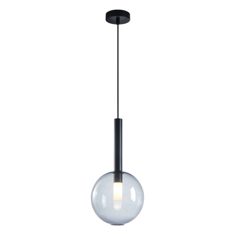 Lampa wisząca NIKO - zwis 1xG9 czarna 20 cm Milagro