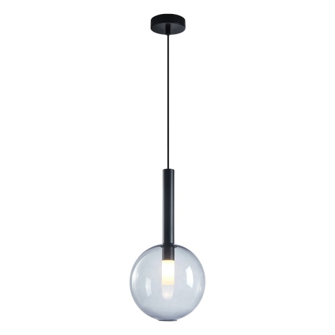 Lampa wisząca NIKO - zwis 1xG9 czarna 20 cm Milagro