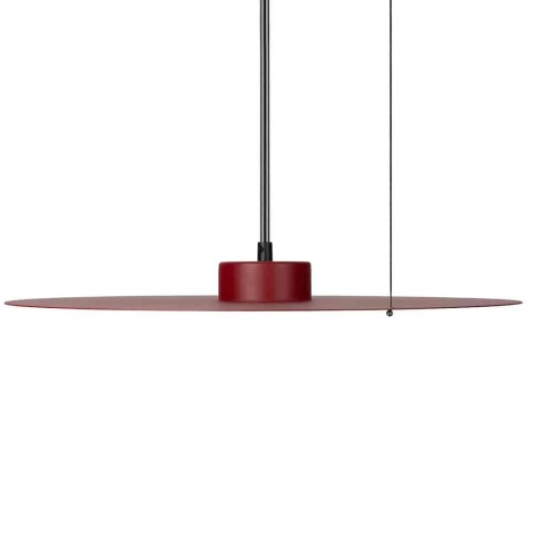 Pozioma PIATTO burgund 45cm z przewodem i boczną linką