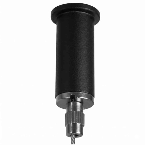 Lampa wisząca PIATTO Czarna 1xGX53 fi 450mm