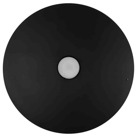 Lampa wisząca PIATTO Czarna 1xGX53 fi 450mm