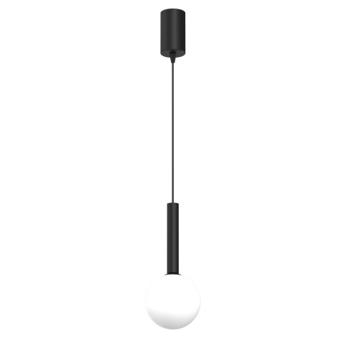 Lampa wisząca PLAY - zwis 1xG9 czarna 10 cm Milagro