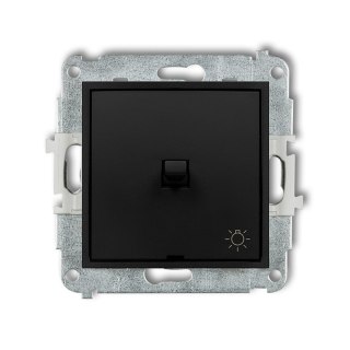 Mechanizm łącznika zwierny światło w stylu amerykańskim czarny mat