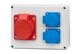 Rozdzielnica R-190 - gniazda 32A 5p, 2x230V