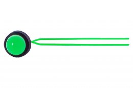 Kontrolka diodowa fi 20mm, 24V zielona/green