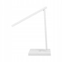 Lampka biurkowa LED Sara z ładowarką indukcyjną biała Lampka biurkowa LED Sara z ładowarką indukcyjną biała