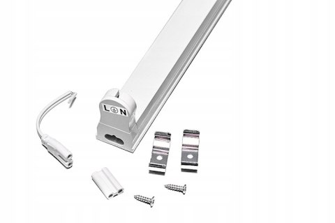 OPRAWA BELKA DO ŚWIETLÓWKI LED 120CM T8 Łączona
