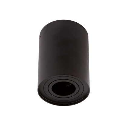 Oprawa Sufitowa Halogenowa Natynkowa Spot Tuba Kubełek GU10 OHN-3C czarna