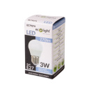 ŻARÓWKA LED G45 GOLF BALL E27 3W 6500K 270lm