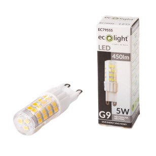 ŻARÓWKA LED G9 5W 4000K 450lm