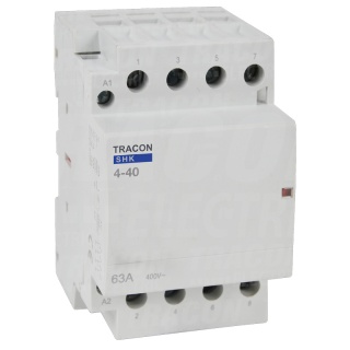 Stycznik modułowy 230V AC 4xNO 40A 3P