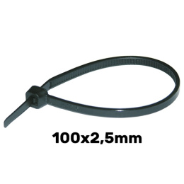 Opaski kablowe HAUPA 100 x 2,5mm UV czarna