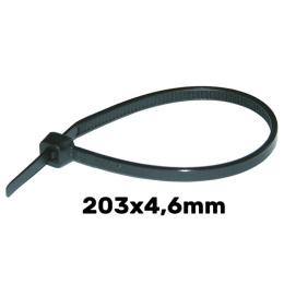 Opaski kablowe HAUPA 203 x 4,6 mm UV czarna