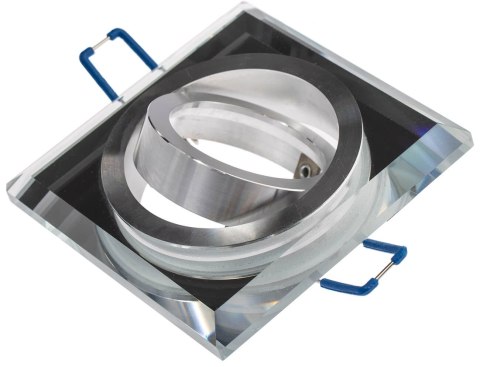Oprawa Halogenowa SZKLANA Sufitowa ARIAN MR16 GU10 LUMILED Kwadrat Ruchoma