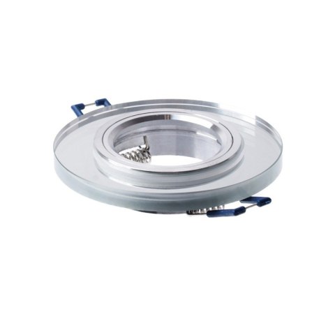 Oprawa halogenowa SZKLANA Sufitowa LED GU10 MR16 stała Okrągła Ariel przeźroczysta