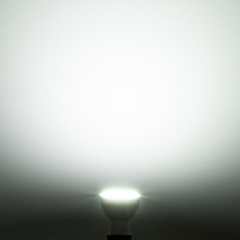 Żarówka LED GU10 10W = 80W 900lm 6500K Zimna 120° LUMILED