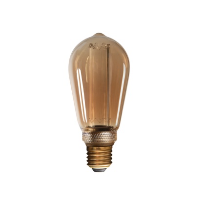 Żarówka LED ST64 A 4W Filament Super Ciepła 1800K