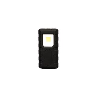 Latarka LED Klips płaska black