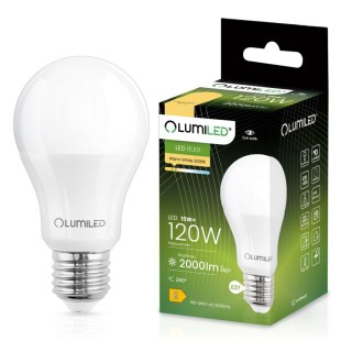 Żarówka LED E27 A65 15W = 120W 2000lm 3000K Ciepła 260°