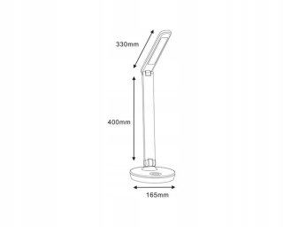 Lampka LED MAGIC ROUND BLACK