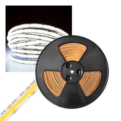 Taśma LED COB 480LED 9W/m 6000K 1080lm/m IP20 50m