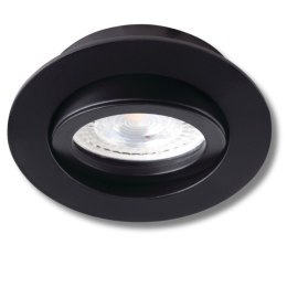 Oczko sufitowe ruchome Podtynkowe Czarne IP20 ALUMINIUM Super jakość