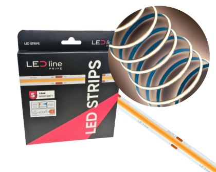 Rolka 5m LED line PRIME taśma LED 320 COB 24V 4000K 8W LEDLINE