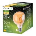 Żarówka Dekoracyjna Kula LED E27 G125 7W = 60W 806lm 2000K Ciepła Filament
