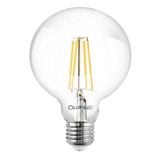 Żarówka Dekoracyjna Kula LED E27 G125 7W = 60W 806lm 4000K Neutral Filament