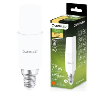 Żarówka LED E14 10W = 75W 1055lm 3000K Ciepła Stick