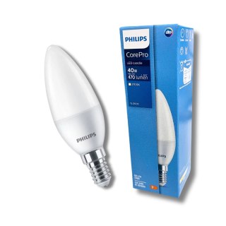 Żarówka LED E14 5W = 40W 470lm 2700K Ciepła PHILIPS Świeczka