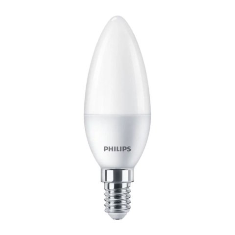 Żarówka LED E14 5W = 40W 470lm 2700K Ciepła PHILIPS Świeczka