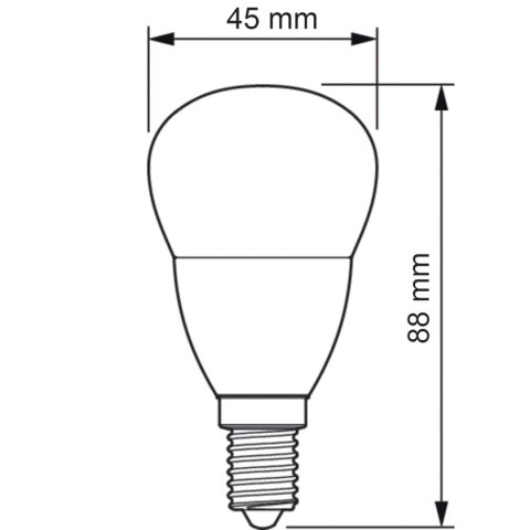 Żarówka LED E14 7W = 60W 806lm 4000K Neutralna PHILIPS