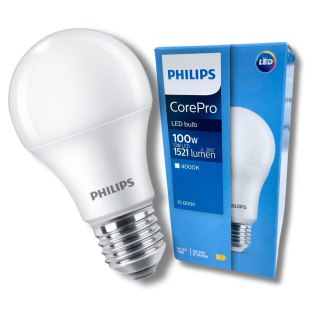 Żarówka LED E27 13W = 100W 4000K Neutralna 1521lm Philips CorePro
