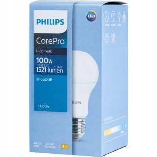 Żarówka LED E27 A60 13W = 100W 1521lm 6500K Zimna PHILIPS