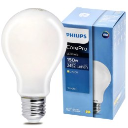 Żarówka LED E27 A67 17,5W = 150W 2452lm Barwa Ciepła 2700K Corepro PHILIPS