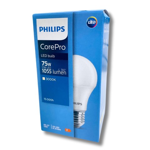Żarówka LED E27 Philips CorePro 10W = 75W 3000K Ciepła 1055lm