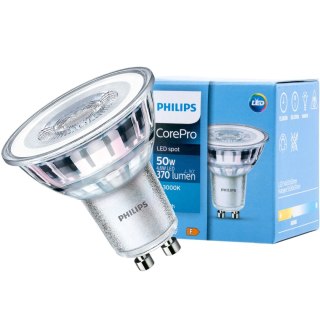 Żarówka LED GU10 4,6W = 50W 370lm 3000K Ciepła 36° reflektor punktowy PHILIPS