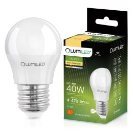 Żarówka LED Kluka E27 P45 5W = 40W 470lm 3000K Ciepła 120°
