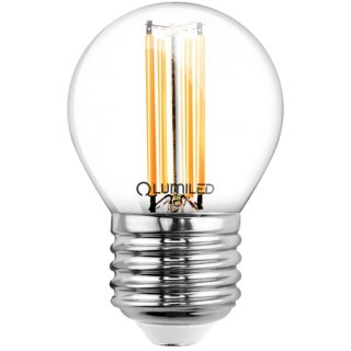 Żarówka LED Kulka E27 P45 Filament 7W = 60W 806lm 3000K Ciepła 360°