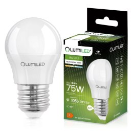 Żarówka LED Kulka P45 E27 10W = 75W 1055lm 4000K Neutralna 180° Mleczna