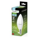 Żarówka LED Świeczka B35 E14 2,5W = 25W 249lm 6500K Zimna 180°
