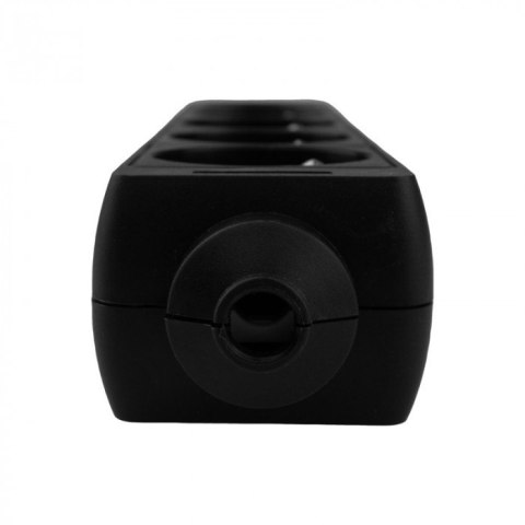 Gniazdo przenośne 5gn z uziemieniem Czarna 13A 3000W Listwa zasilająca