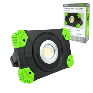 Halogen LED Roboczy Budowlany 10W Naświetlacz przenośny Kemping Akumulator