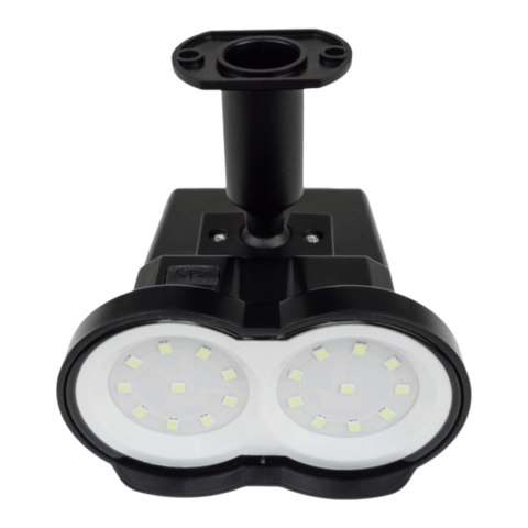 Lampa solarna LED wbijana Reflektor Neutralna 4000K Czujnik Zmierzchu