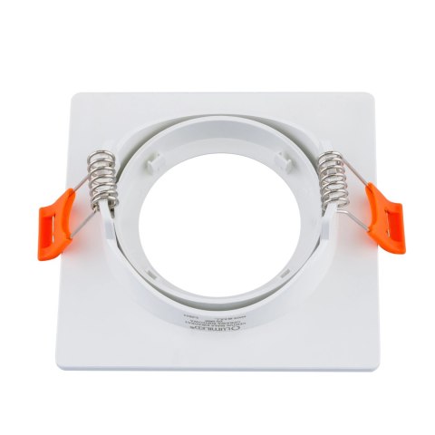 Oprawa Halogenowa Ruchoma Kwadrat Biała GU10 MR16 VENTUS PLASTIK